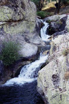 cascadas en el rio eresma